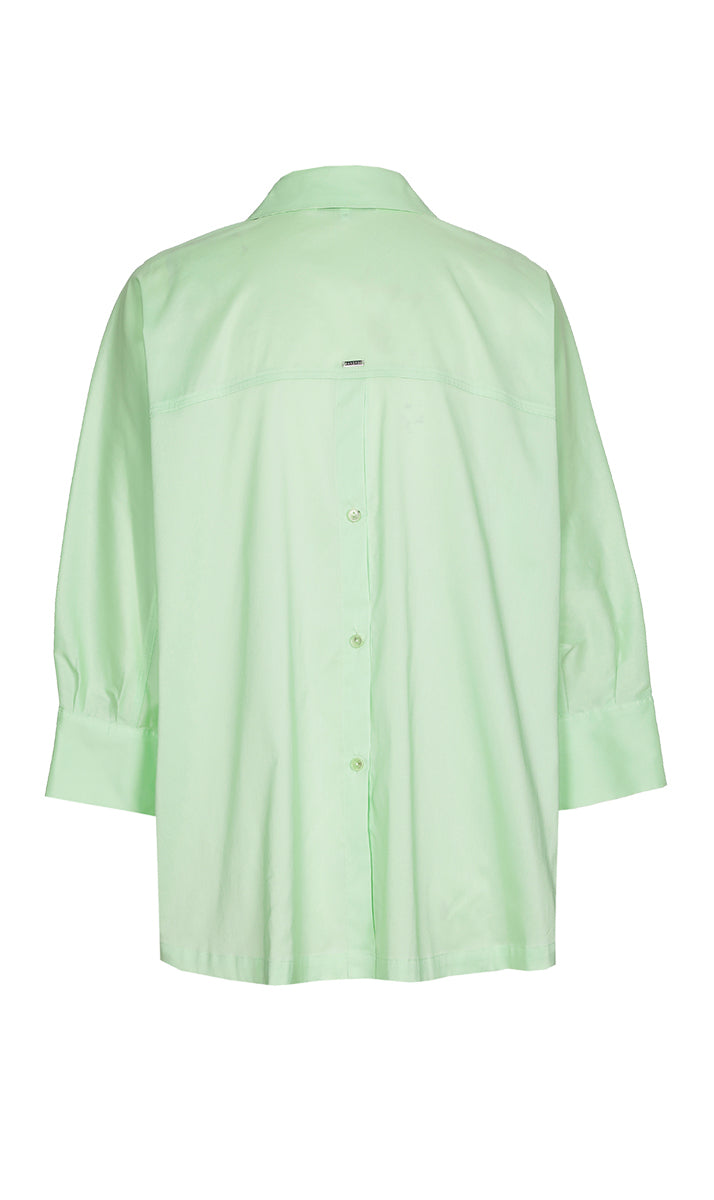 Blouses lange mouw groen Xandres