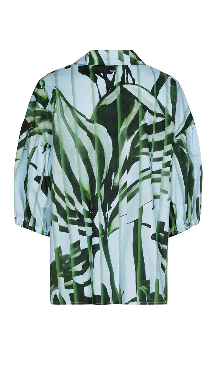 Blouses korte mouw blauw Xandres