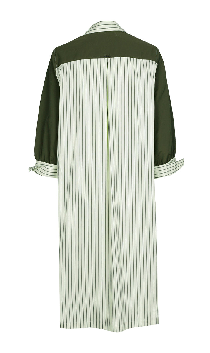 Jurken korte mouw groen Xandres