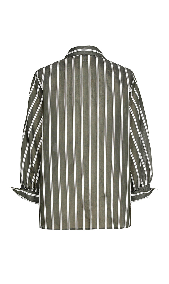 Blouses korte mouw groen Xandres