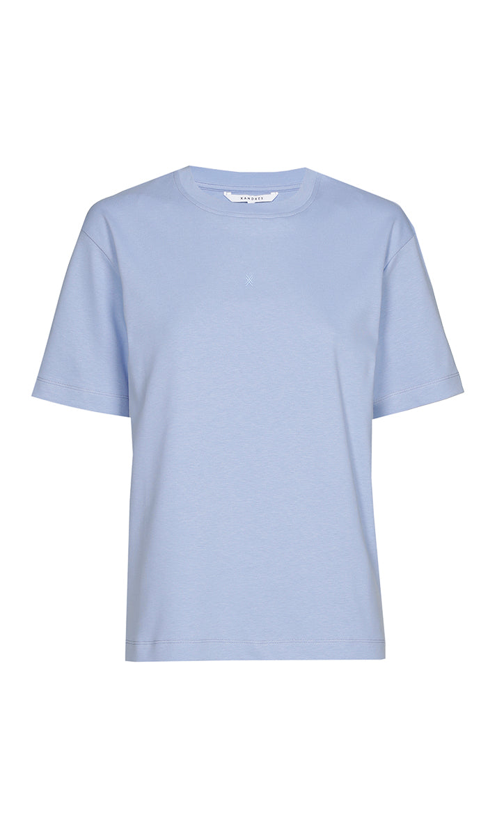 T-shirts korte mouw blauw Xandres