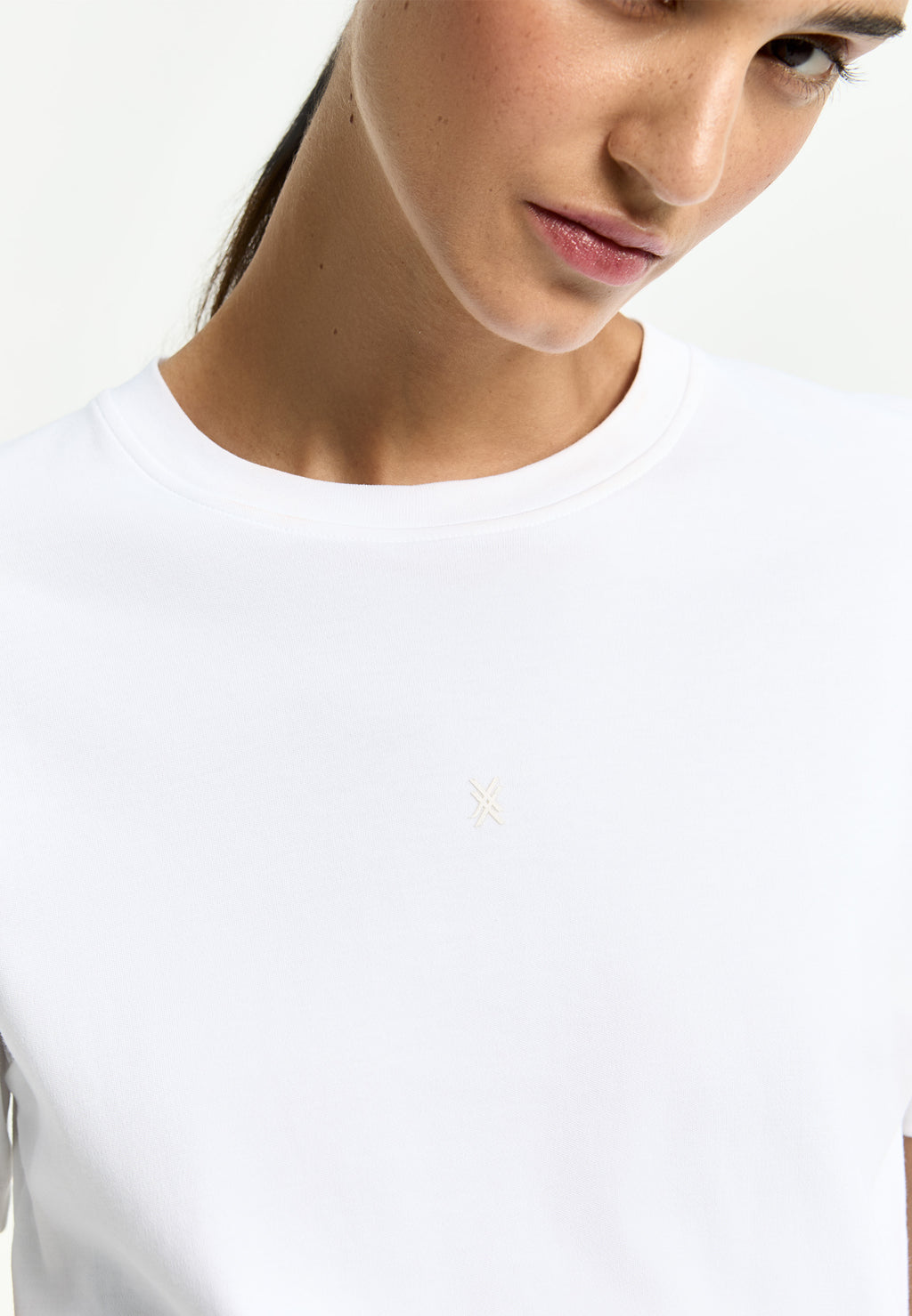 T-shirts korte mouw wit Xandres