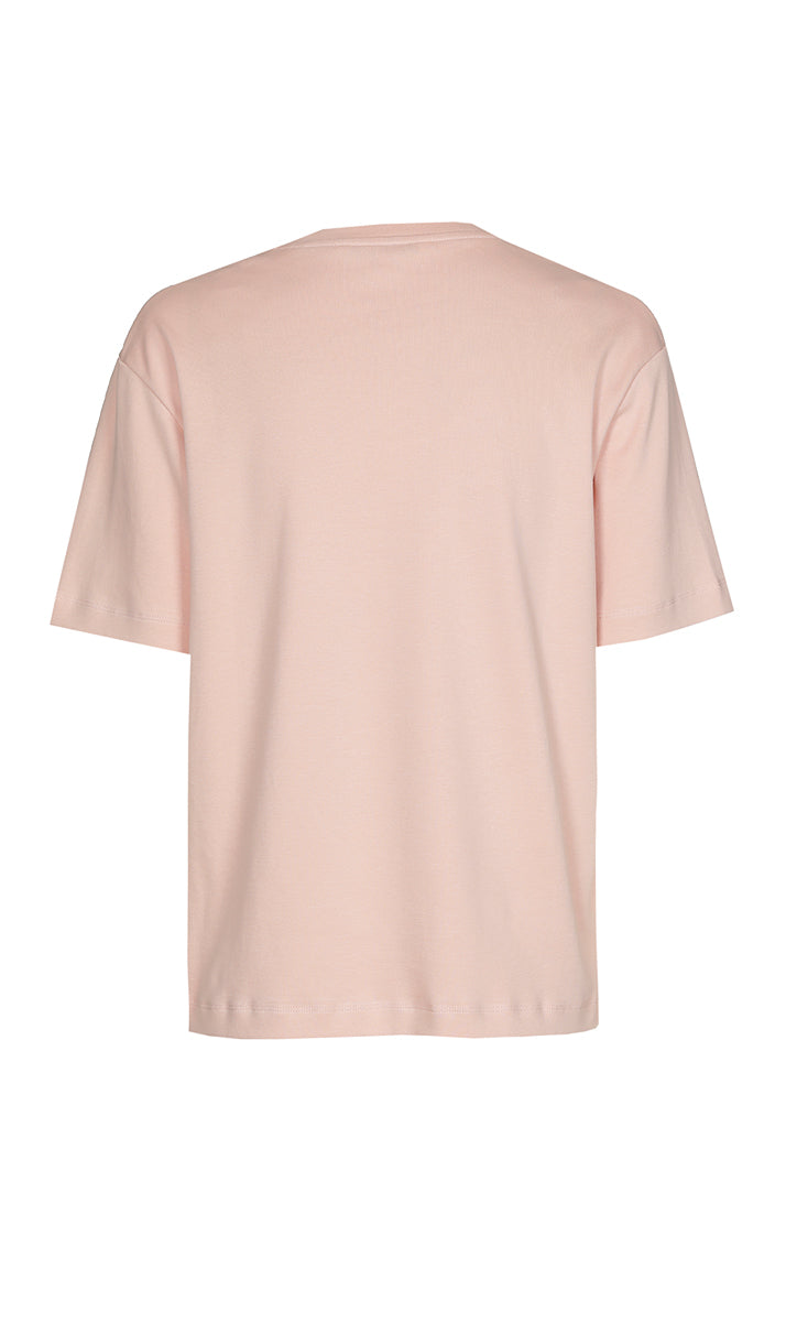 T-shirts korte mouw roze Xandres