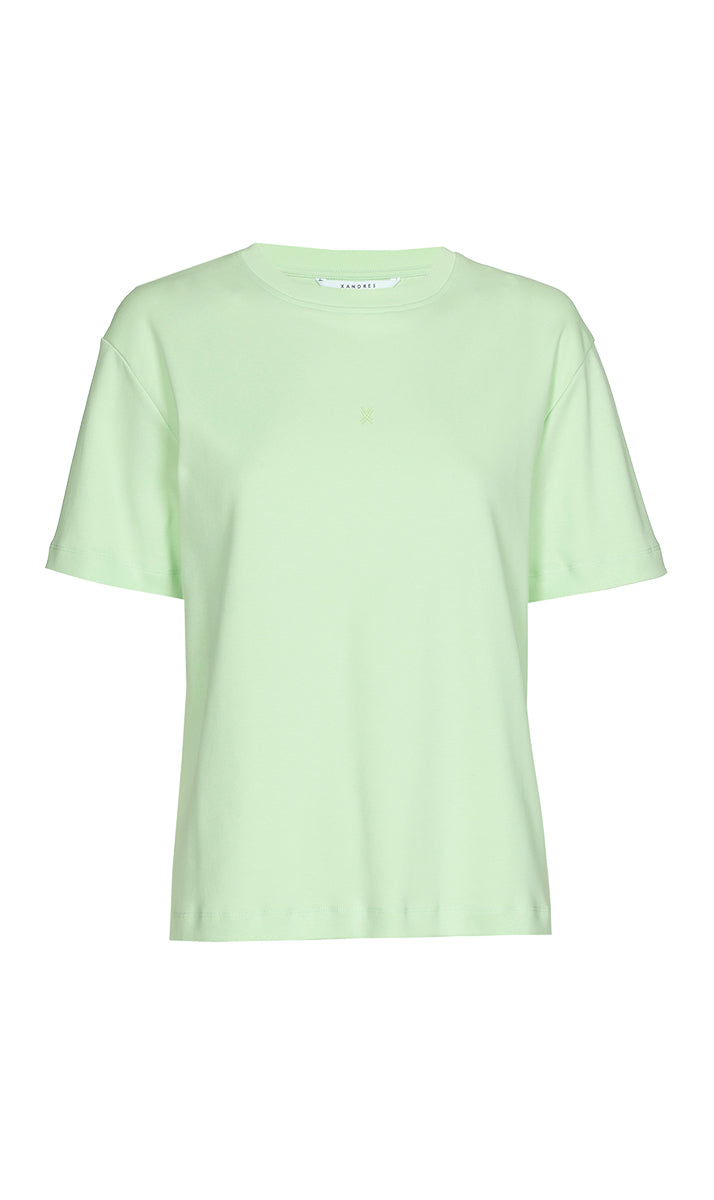 T-shirts korte mouw groen Xandres