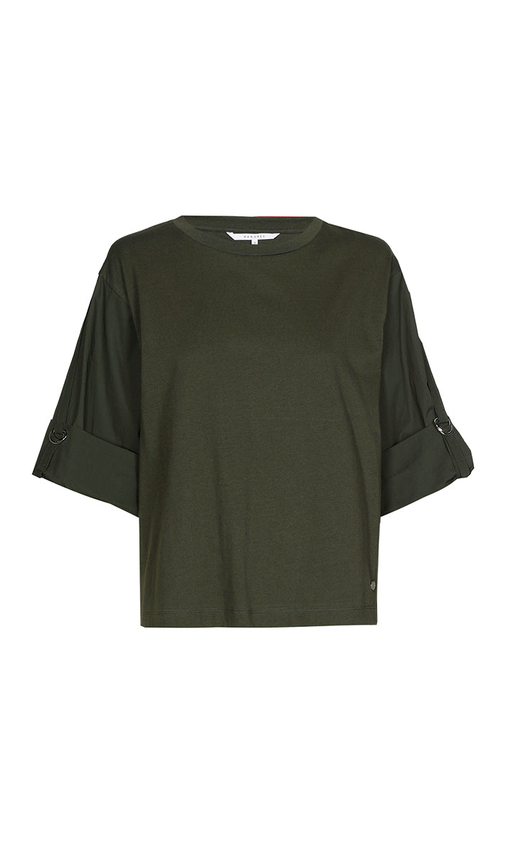 T-shirts korte mouw groen Xandres