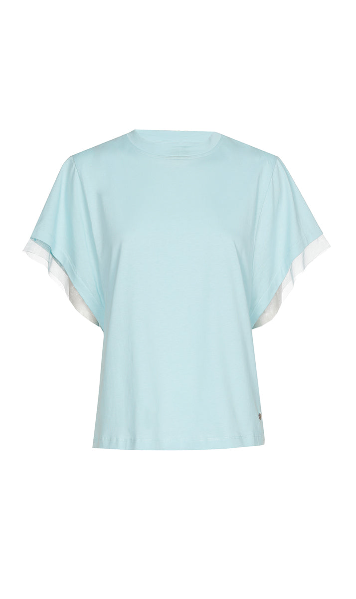 T-shirts korte mouw blauw Xandres