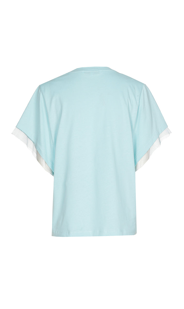 T-shirts korte mouw blauw Xandres