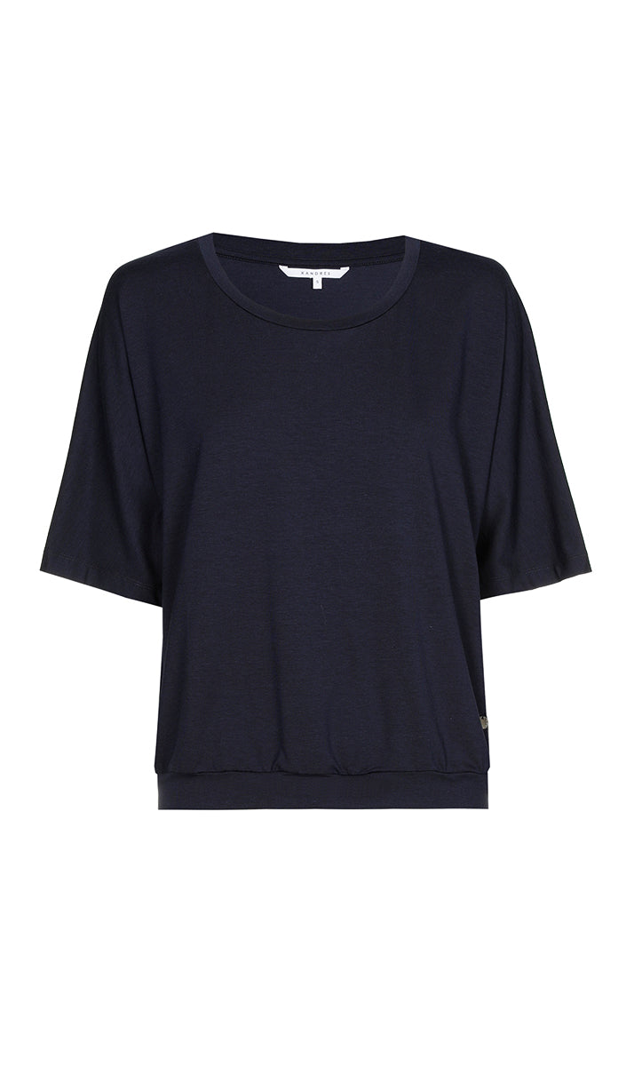 T-shirts korte mouw navy Xandres