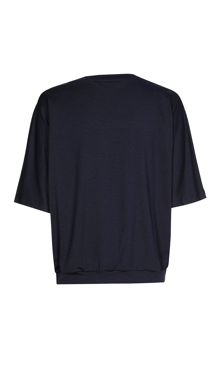T-shirts korte mouw navy Xandres