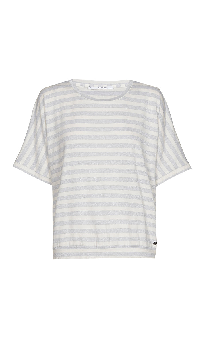 T-shirts korte mouw zilver Xandres