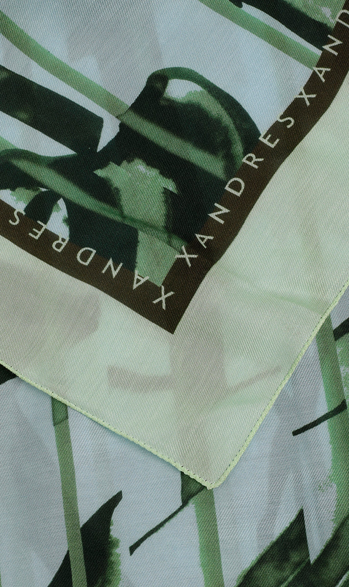 Sjaals groen Xandres