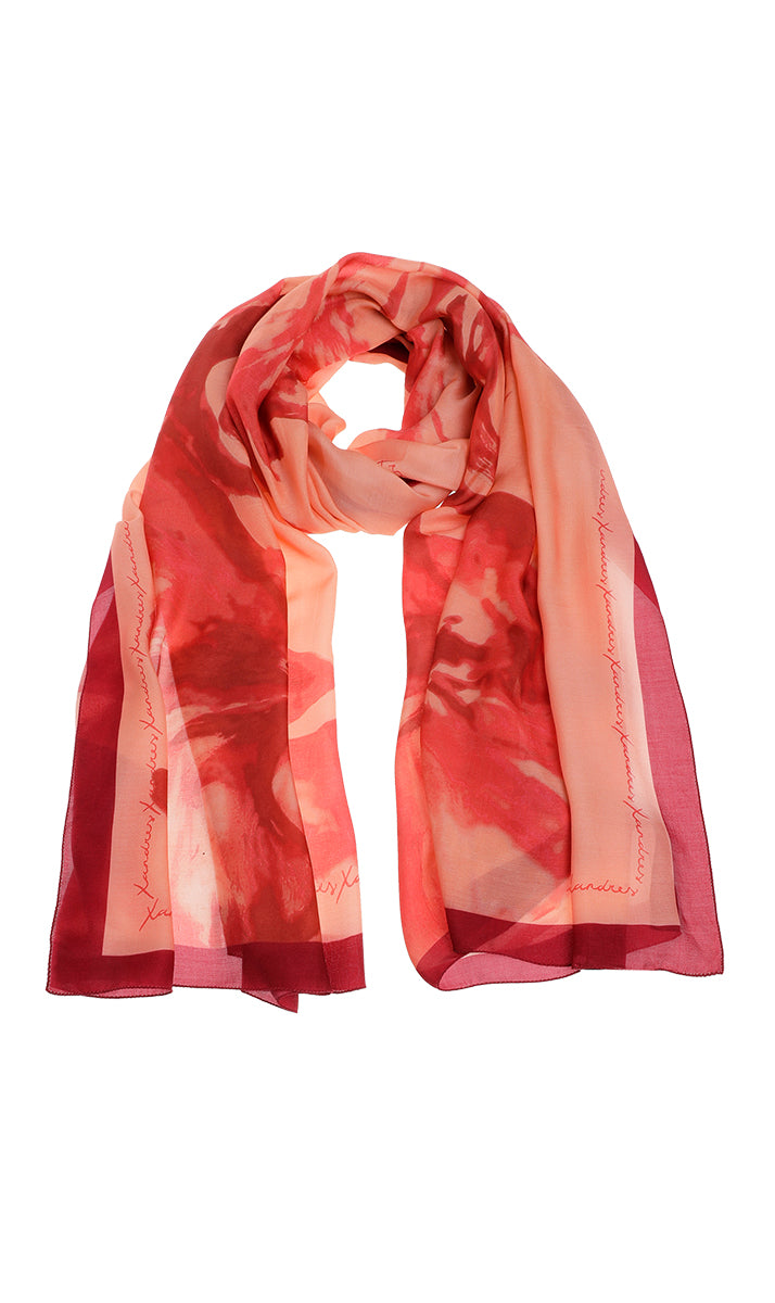 Sjaals rood Xandres