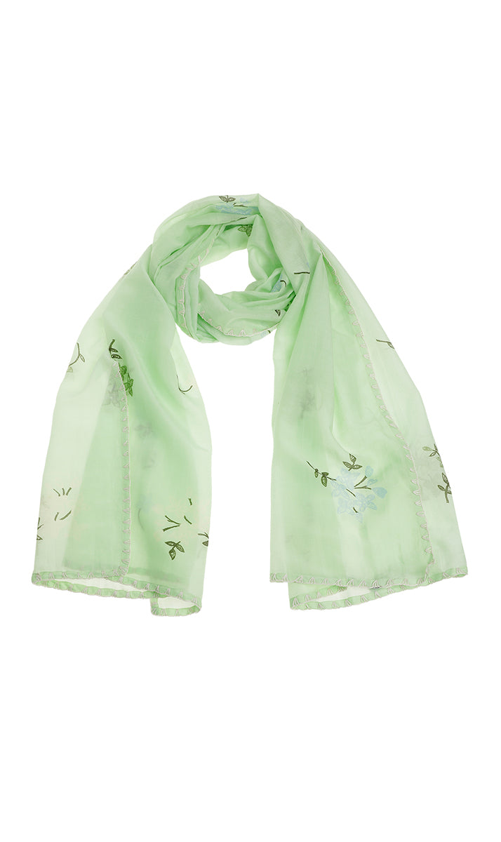 Sjaals groen Xandres