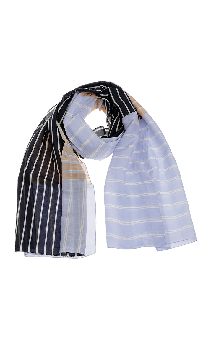 Sjaals blauw Xandres