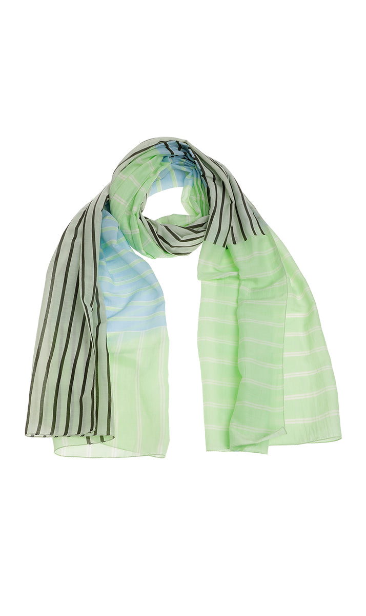 Sjaals groen Xandres