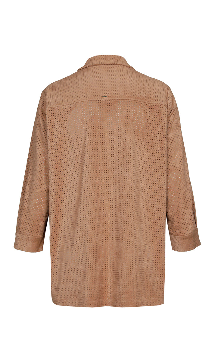 Blouses lange mouw bruin Xandres Gold