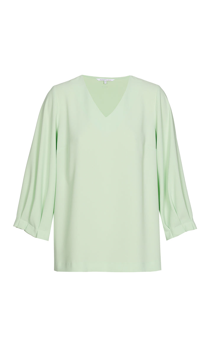 Blouses lange mouw groen Xandres Gold