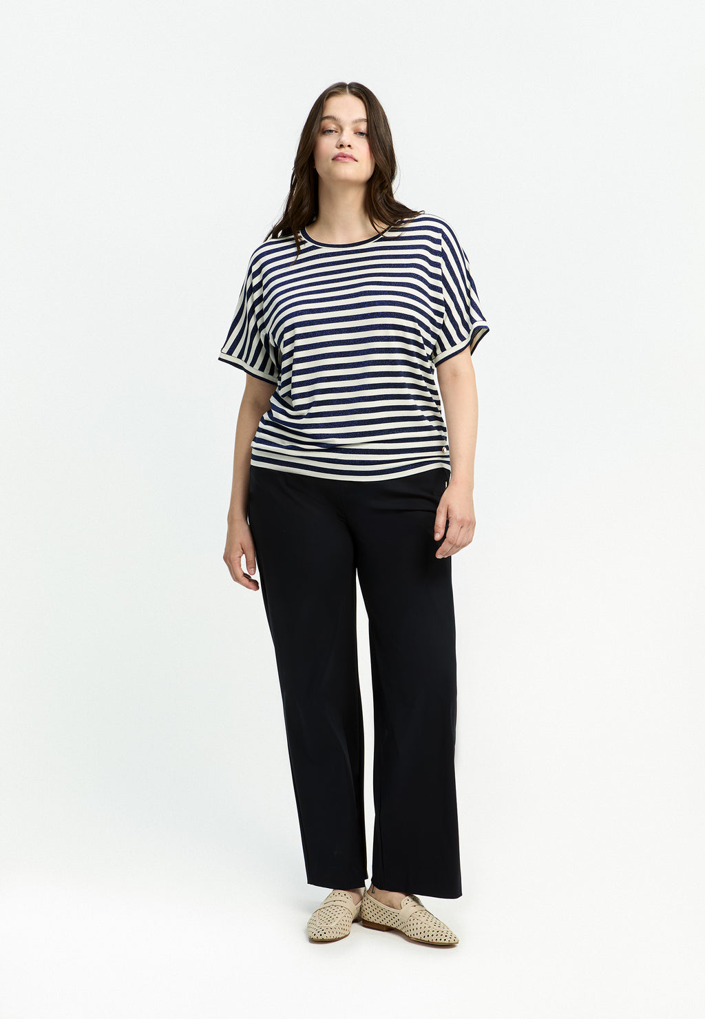 Broeken navy Xandres Gold