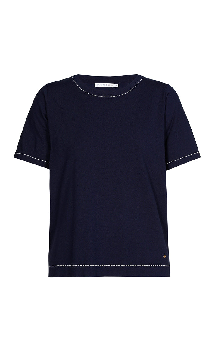 Pulls navy Xandres Gold