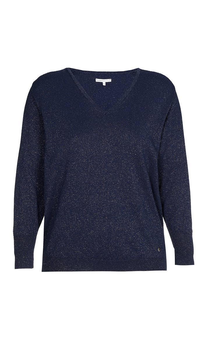 Pulls navy Xandres Gold