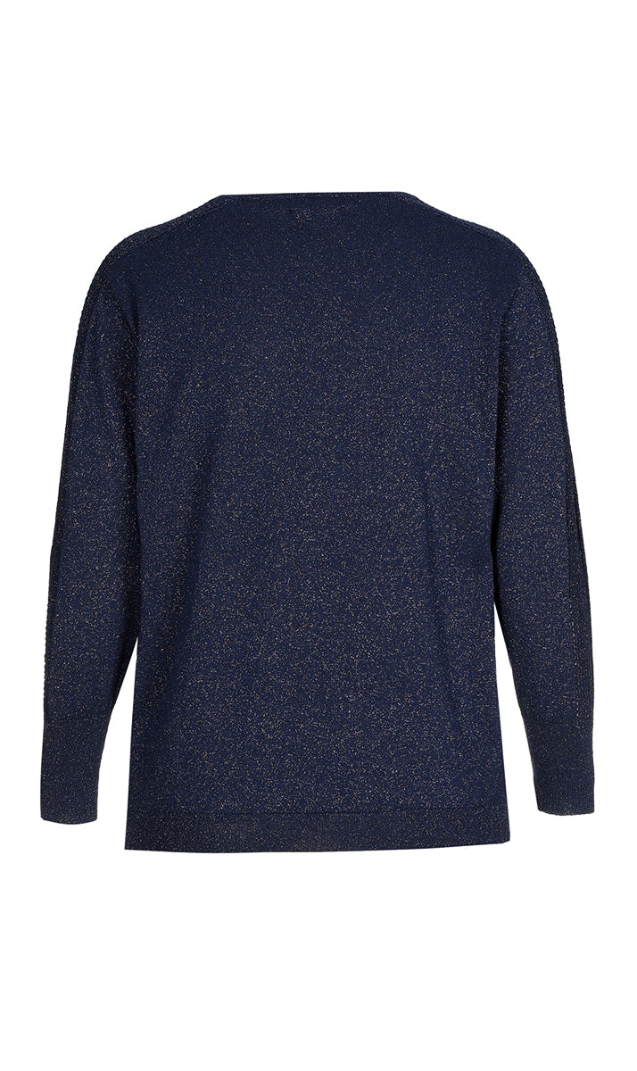 Pulls navy Xandres Gold