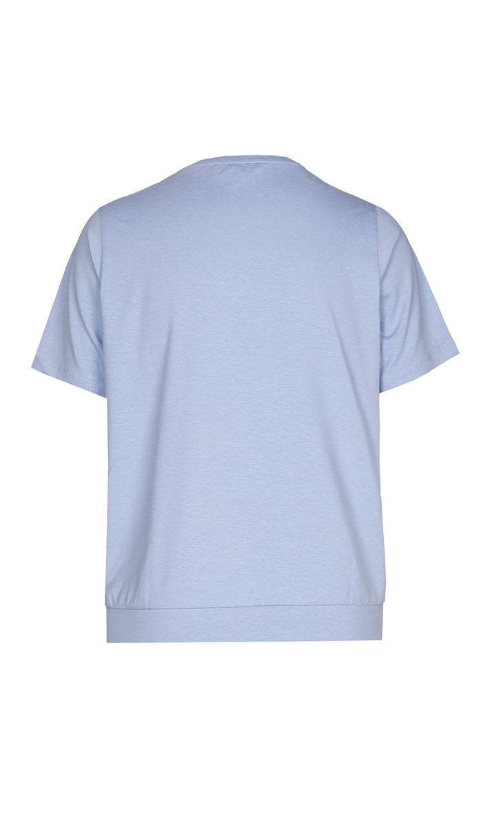 T-shirts korte mouw blauw Xandres Gold
