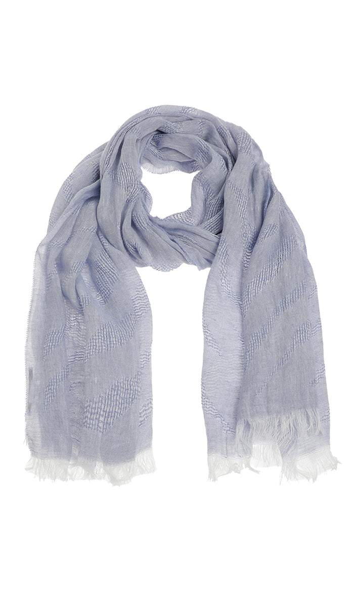 Sjaals blauw Xandres