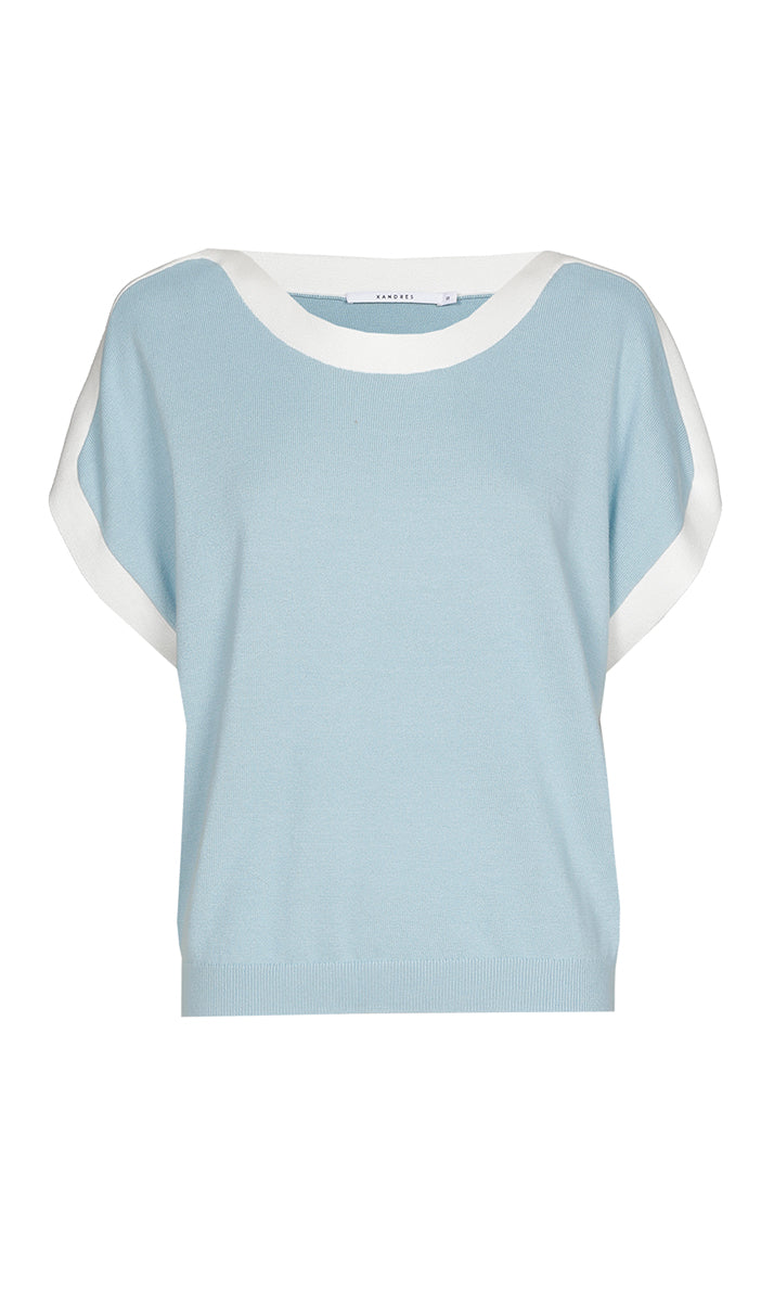 Pulls blauw Xandres
