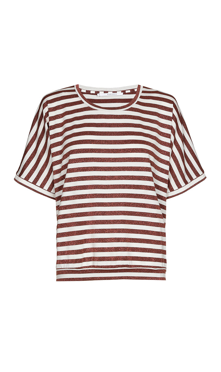 T-shirts korte mouw bruin Xandres