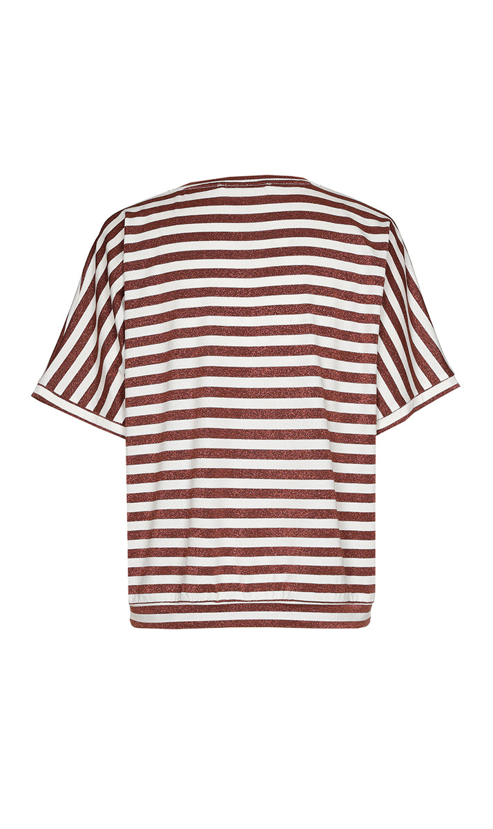 T-shirts korte mouw bruin Xandres