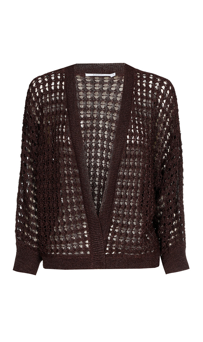 Cardigans bruin Xandres