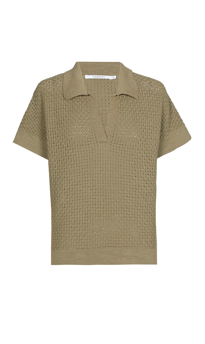 Pulls groen Xandres