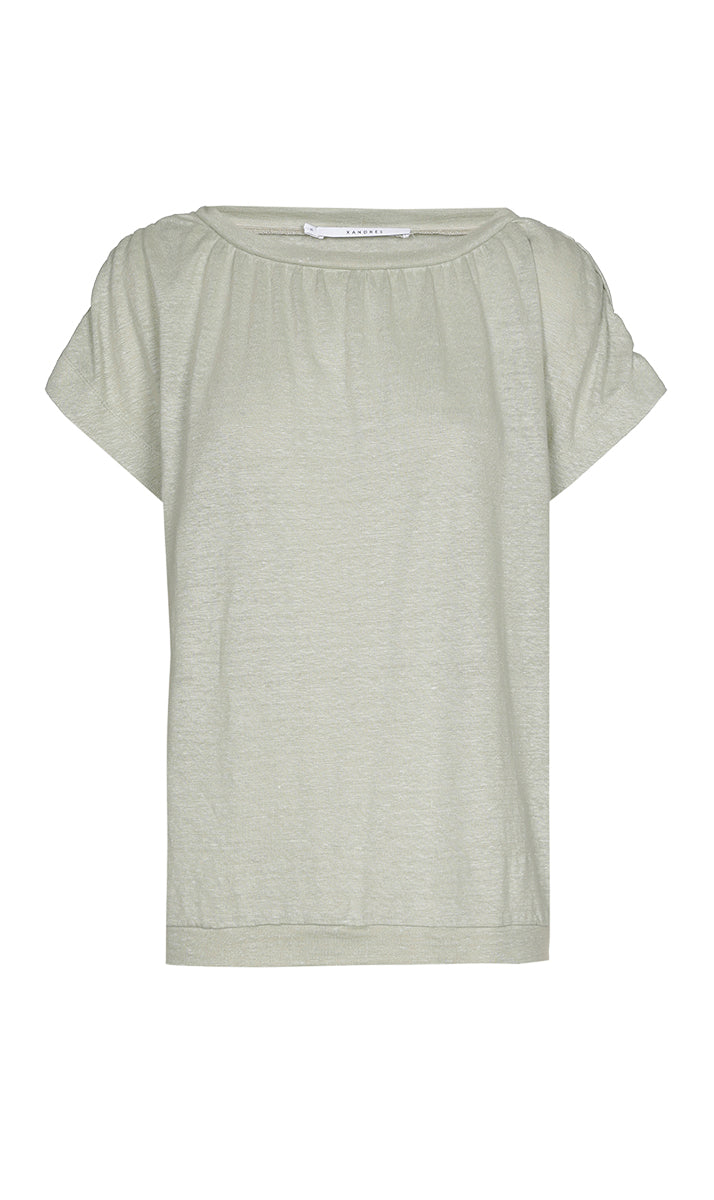 T-shirts korte mouw groen Xandres