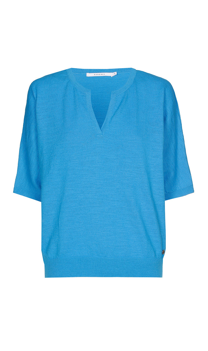 Pulls blauw Xandres