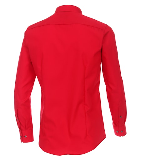 Hemden lange mouw rood VENTI