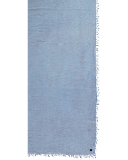Sjaals blauw Fraas