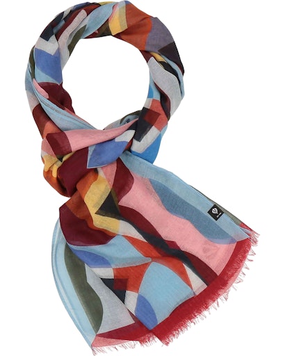 Sjaals blauw Fraas