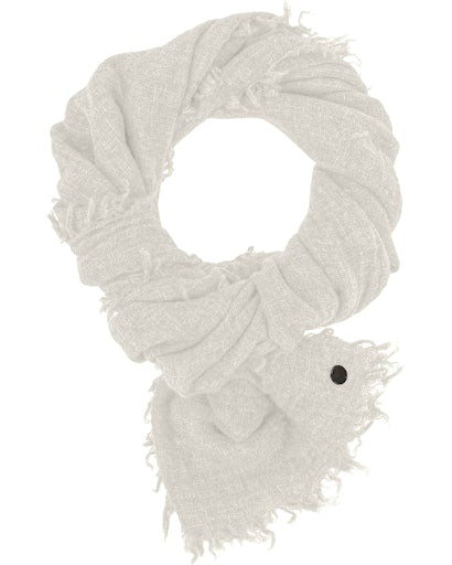 Sjaals wit Fraas