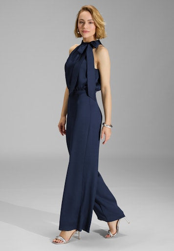 Jumpsuits korte mouw navy SWING