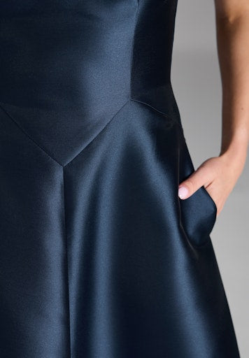 Jurken korte mouw navy SWING