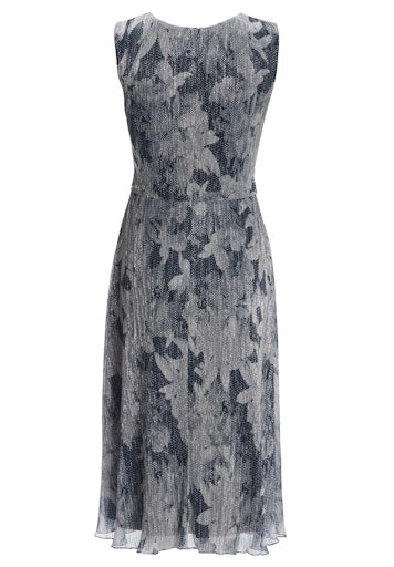 Jurken korte mouw navy SWING