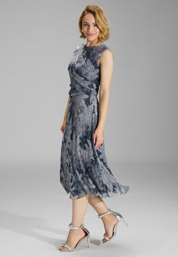 Jurken korte mouw navy SWING