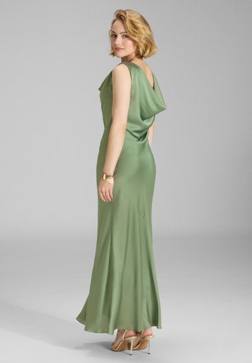 Jurken korte mouw groen SWING