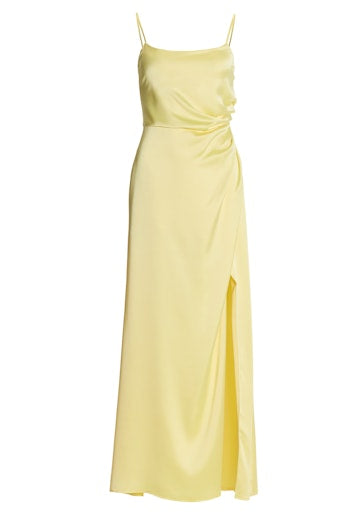 Jurken korte mouw geel SWING