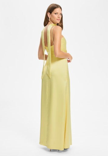 Jurken korte mouw geel SWING