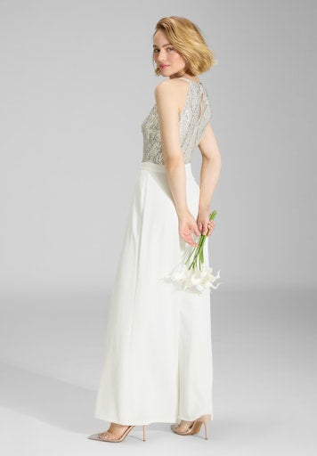 Jumpsuits zonder mouw beige SWING
