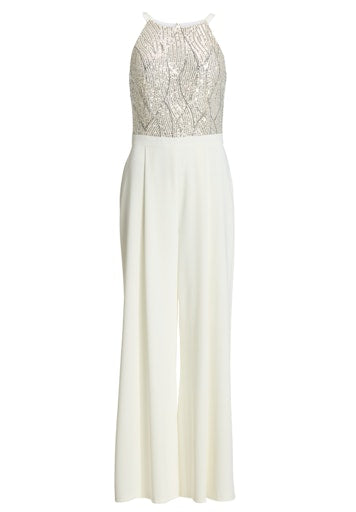 Jumpsuits zonder mouw beige SWING