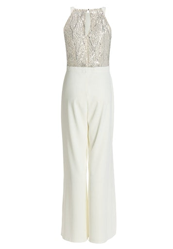 Jumpsuits zonder mouw beige SWING