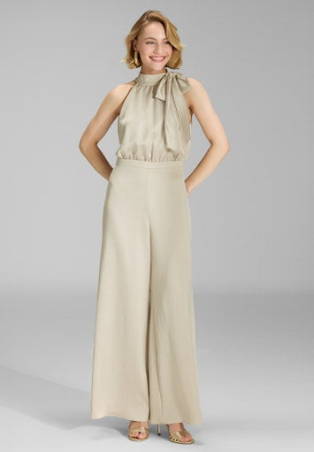 Jumpsuits zonder mouw beige SWING