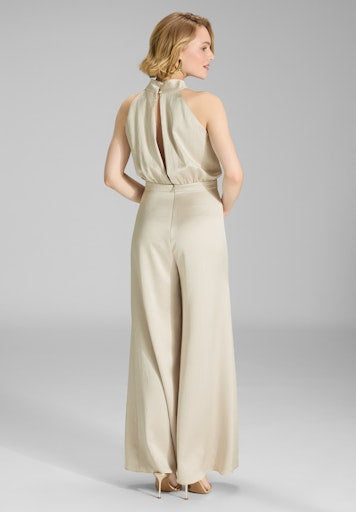 Jumpsuits zonder mouw beige SWING